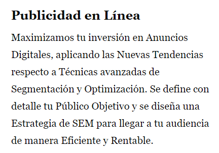 Imagen de Texto sobre Para resultados efectivos, elige la agencia de inbound marketing en Mérida.